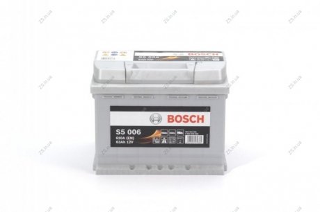 Акумулятор 63Ah-12v (S5006) (242x175x190),L,EN610 Bosch 0092S50060
