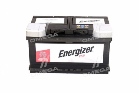 Акумулятор 75Ah-12v EFB (315х175х175),R,EN730 Energizer 575 500 073