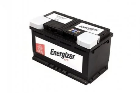 Акумулятор 80Ah-12v EFB (315х175х190),R,EN730 Energizer 580 500 080