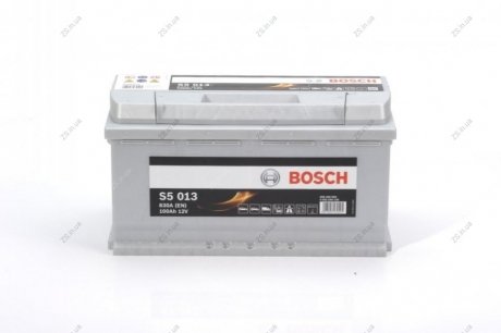 Аккумулятор 100Ah-12v (S5013) (353x175x190),R,EN830 Bosch 0092S50130