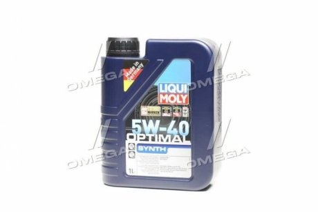 Масло моторн. OPTIMAL SYNTH 5W-40 (Канистра 1л) Liqui Moly 3925