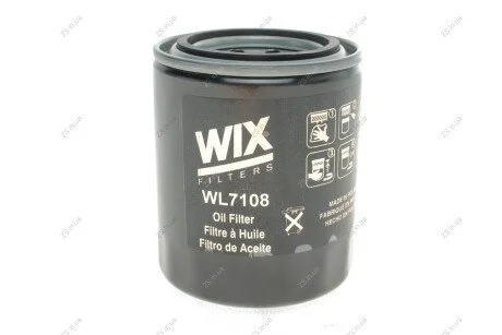 Фільтр масляний двигуна /OP558 (WIX-Filtron) WIX FILTERS WL7108