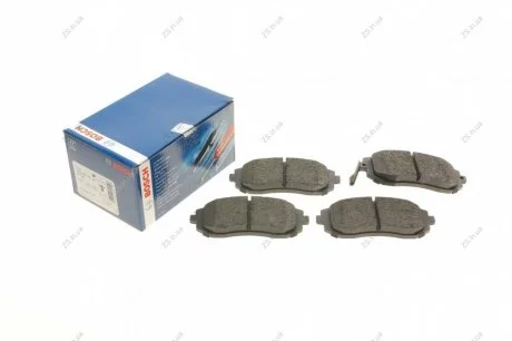 Колодка торм. диск. SUBARU LEGACY IV передн. Bosch 0 986 494 315
