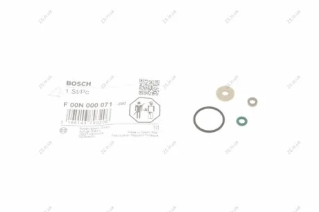 Набір запчастин регулятора тиску палива (пр-во) Bosch F00N000071