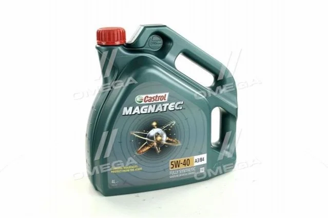 Масло моторн. Magnatec 5W-40 A3/В4 (Канистра 4л) Castrol 15C9D1 (фото 1)