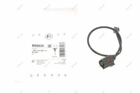 Датчик износа тормозных колодок VW TOUAREG Bosch 1987474567