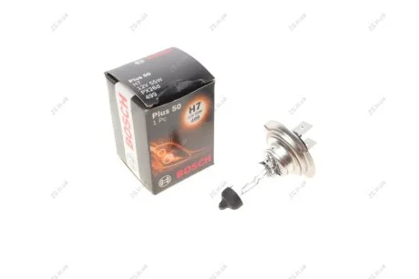 Лампа розжарювання H7 12V 55W PX26d plus 50 Bosch 1 987 302 079