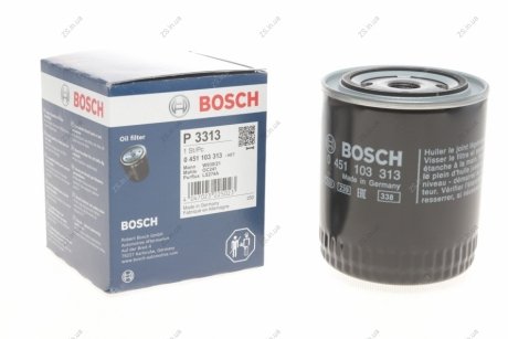 Фильтр масляный двигателя AUDI, SKODA, VW Bosch 0451103313