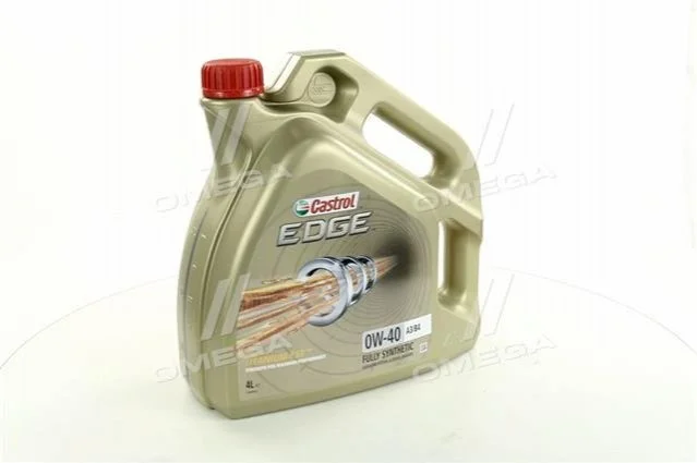 Масло моторн. EDGE 0W-40 А3/В4 (Канистра 4л) Castrol 15338F (фото 1)