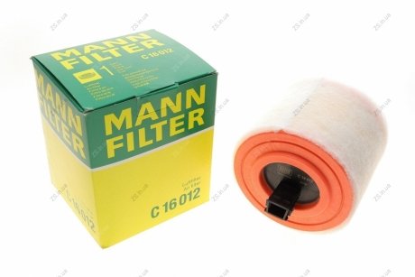 Фільтр повітряний OPEL ASTRA K 1.0-1.6 15- (MANN) MANN-FILTER C16012