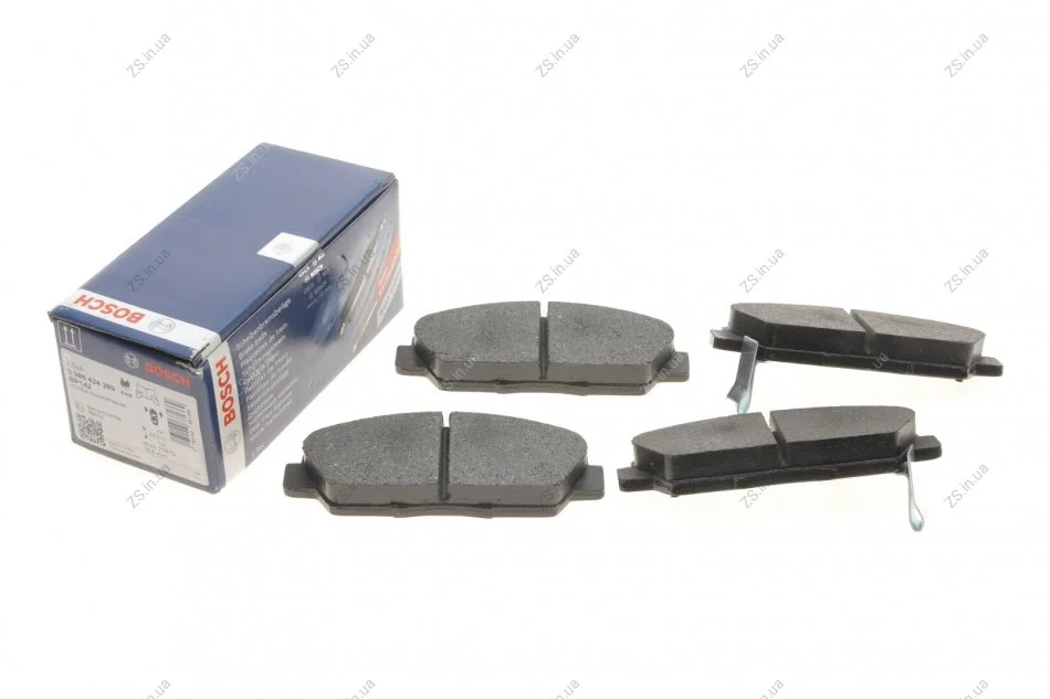 Колодка гальм. диск. HONDA ACCORD передн. (пр-во) Bosch 0 986 424 289 (фото 1)