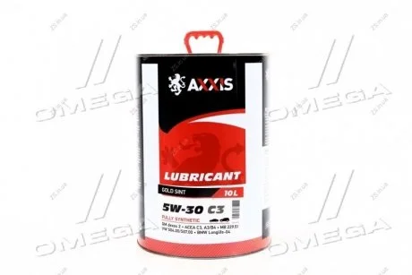 Масло моторн. 5W-30 C3 504/507 (Канистра 10л) AXXIS Ax-1000