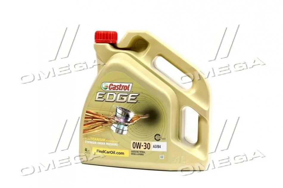 Масло моторн. EDGE 0W-30 A3/B4 (Канистра 4л) Castrol 15334C (фото 1)