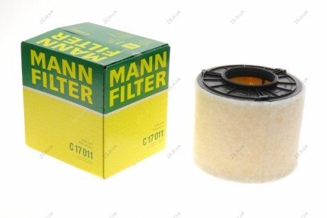 Фільтр повітряний AUDI A4, Q5 2.0 TDI 16- (MANN) MANN-FILTER C17011