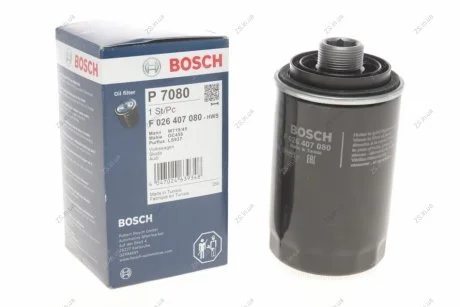 Фільтр масляний двигуна AUDI A3, A4, A5 Bosch F026407080