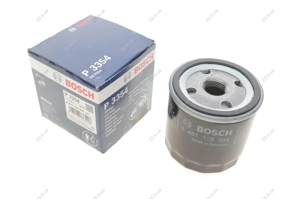 Фільтр масляний двигуна FIAT, LANCIA (пр-во) Bosch 0451103354 (фото 1)