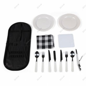 Набор посуды для пикника в компактной сумке <> AXXIS Ax-855