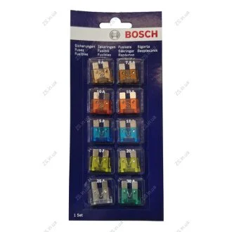 Комплект запобіжників ГАЗ, ВАЗ снг Bosch 1987529037