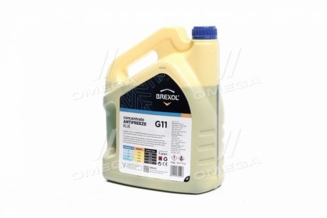 Антифриз <> BLUE CONCENTRATE G11 (-80C) 5kg BREXOL Antf-033 (фото 1)