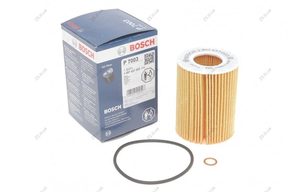 Фильтр масляный двигателя BMW 3,5,7 (пр-во) Bosch 1457437003 (фото 1)