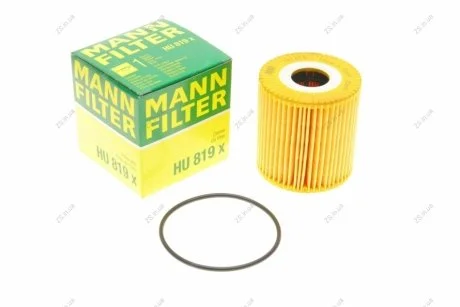 Фільтр масляний двигуна VOLVO S70 (MANN) MANN-FILTER HU819X