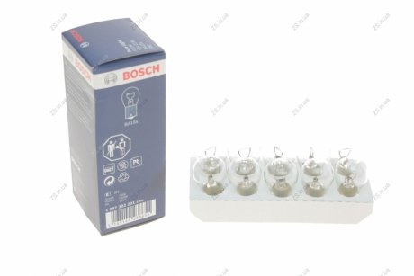 Лампа накаливания P21W 12V-21W ВАЗ Bosch 1 987 302 201