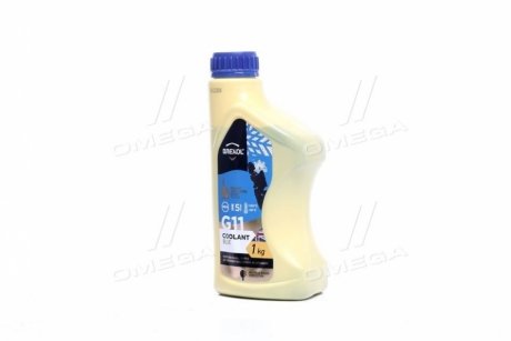 Антифриз BLUE G11 Antifreeze (cиний) 1kg BREXOL Antf-020 (фото 1)