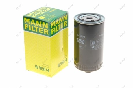 Фильтр масляный двигателя VW T4 (MANN) MANN-FILTER W950/4 (фото 1)