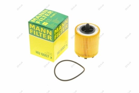 Фильтр масляный двигателя OPEL (MANN) MANN-FILTER HU6007X (фото 1)