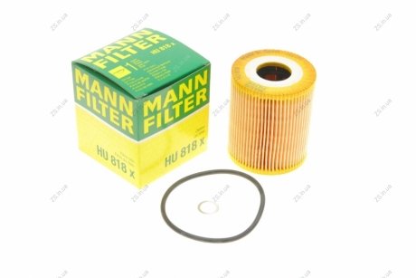 Фільтр масляний двигуна BMW (MANN) MANN-FILTER HU818X