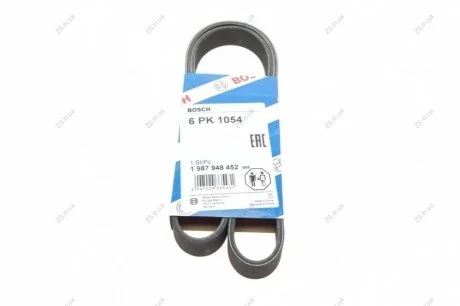 Ремень п-клиновой 6 pk 1054 Bosch 1 987 948 452