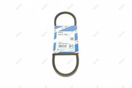 Ремень клиновой AVX 10х725 Bosch 1 987 947 684