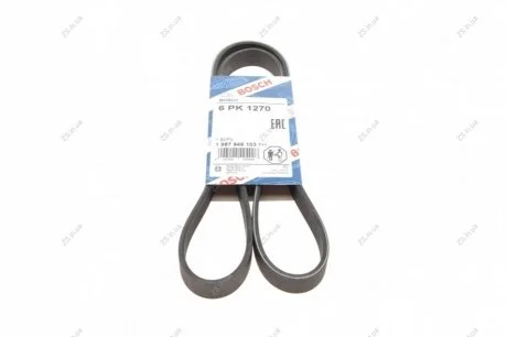 Ремень пклиновый 6 рк 1270 Bosch 1 987 946 103