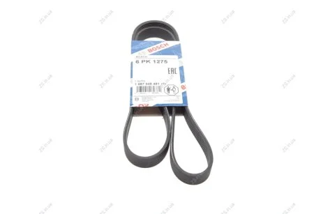 Ремень п-клиновой 6pk1275 Bosch 1 987 948 481