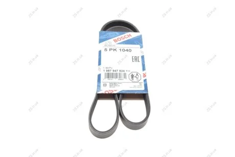 Ремень п-клиновой 5pk1040 Bosch 1 987 947 924