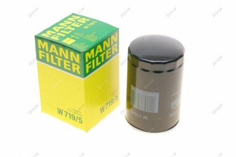 Фильтр масляный двигателя (MANN) MANN-FILTER W719/5