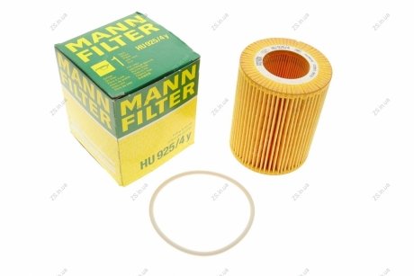 Фільтр масляний двигуна (MANN) MANN-FILTER HU925/4Y