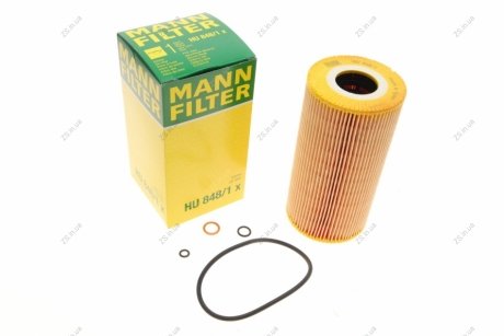 Фільтр масляний двигуна (MANN) MANN-FILTER HU848/1X (фото 1)