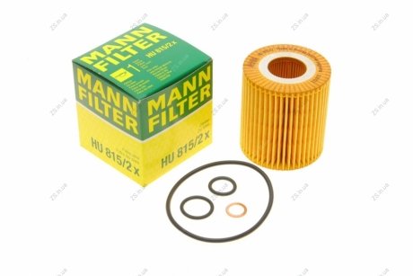 Фильтр масляный двигателя (MANN) MANN-FILTER HU815/2X