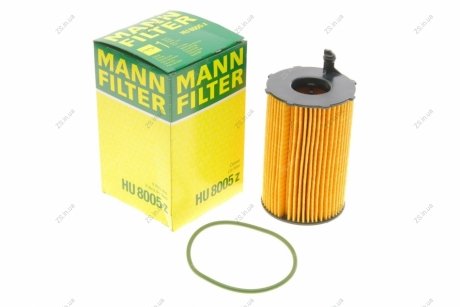 Фільтр масляний двигуна (MANN) MANN-FILTER HU8005Z