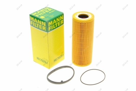 Фильтр масляный двигателя (MANN) MANN-FILTER HU7029Z