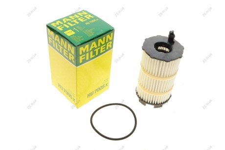 Фильтр масляный двигателя (MANN) MANN-FILTER HU7005X