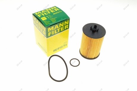 Фільтр масляний двигуна (MANN) MANN-FILTER HU612/1X