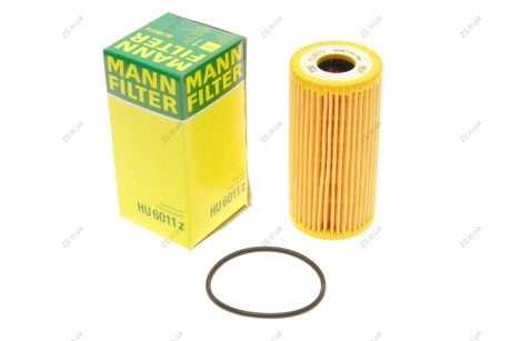 Фільтр масляний двигуна (MANN) MANN-FILTER HU6011Z (фото 1)