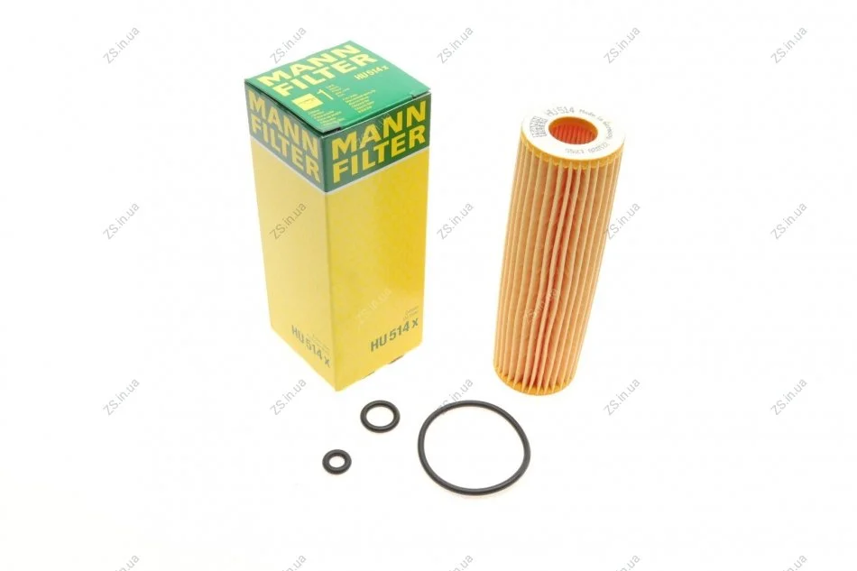 Фильтр масляный двигателя (пр-во MANN) MANN-FILTER HU514X (фото 1)
