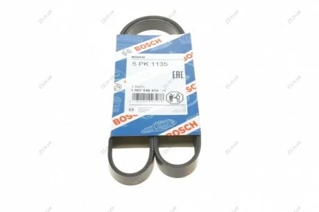 Ремінь поліклін. 5PK1135 Bosch 1 987 948 410