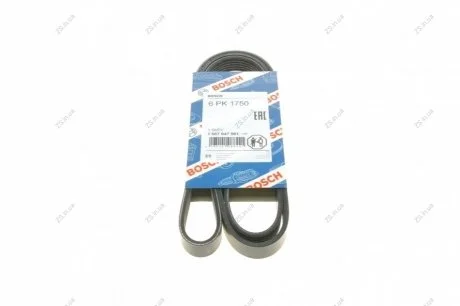 Ремень поликлин. 6PK1750 Bosch 1 987 947 981