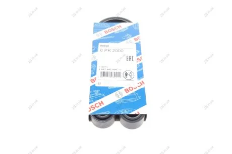Ремень поликлин. 6PK2000 Bosch 1 987 947 956