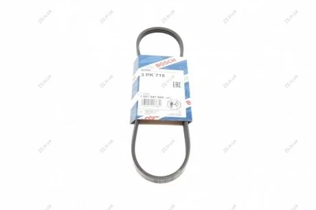 Ремень п-клиновой 3pk715 Bosch 1 987 947 844