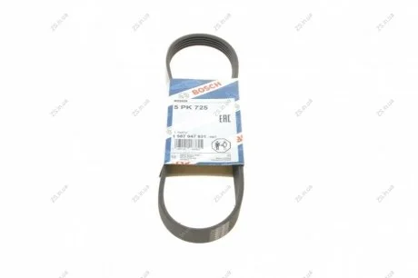 Ремінь п-клиновий 5pk725 Bosch 1 987 947 831